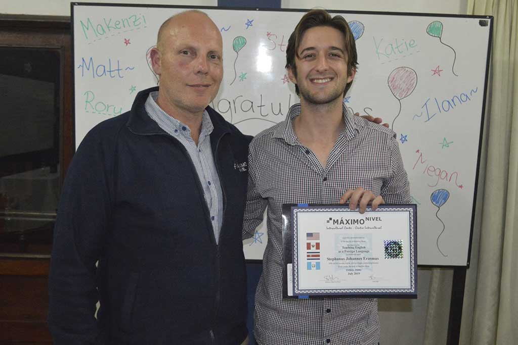 stephan-getting-tefl-certified-in-peru