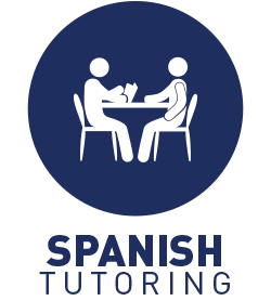 Spanish language tutoring table