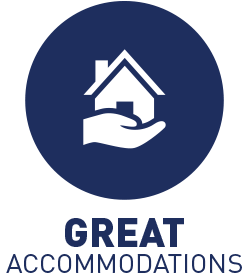 Host family accommodations