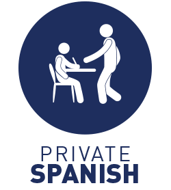 1 hour/day private Spanish classes