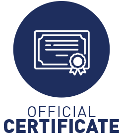 Official certificate of internship work
